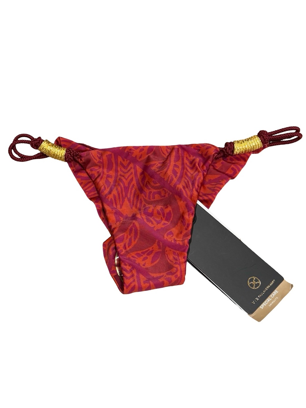 Vix Stacy Cheeky Bikini Bottoms Musique S NWT - Picture 5 of 10
